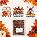 Fall Gnomes & Happy Fall Wrap + Hallow Rainbow Glitter