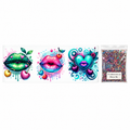 Sweet Mercy Lips Tumbler Wrap & Glitter Bundle