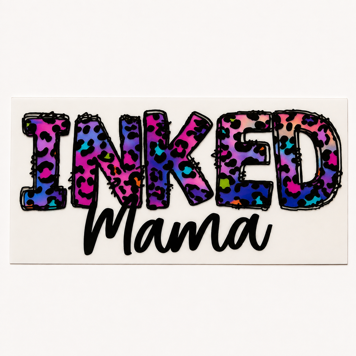 INKED Mama Tumbler Wrap & Glitter Bundle