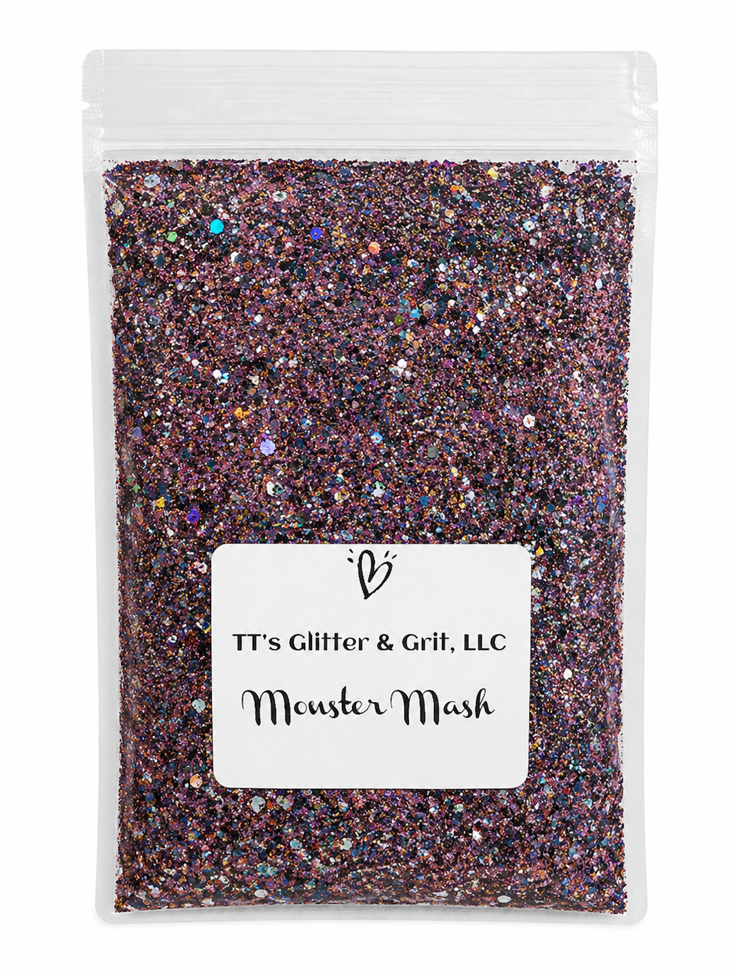 Purple Evil Pumpkin Tumbler Wrap & Glitter Bundle | Monster Mash
