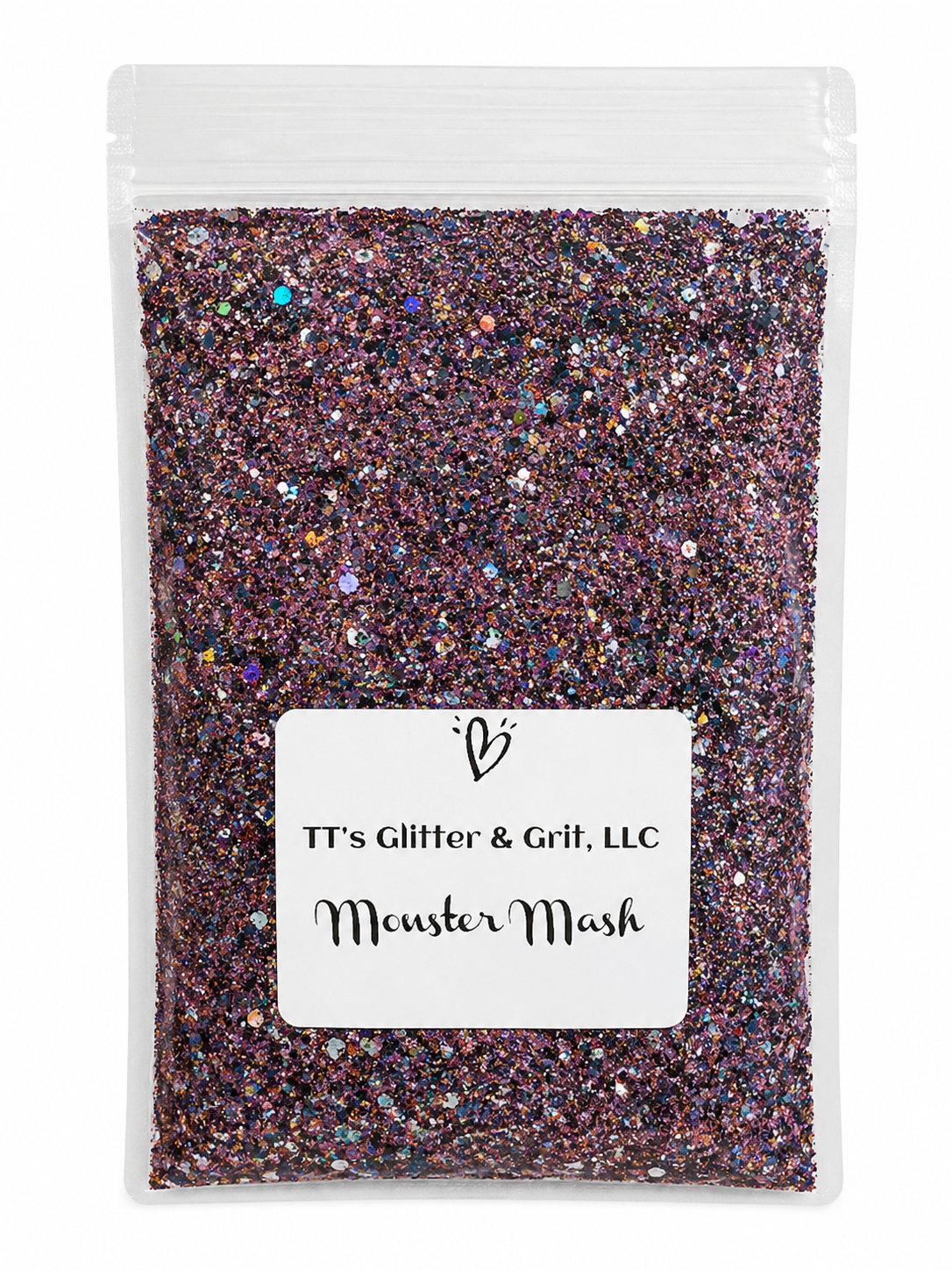 Purple Evil Pumpkin Tumbler Wrap & Glitter Bundle | Monster Mash