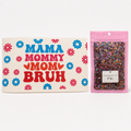 Mama, Mommy, Mom, Bruh Retro Tumbler Wrap & Glitter Bundle