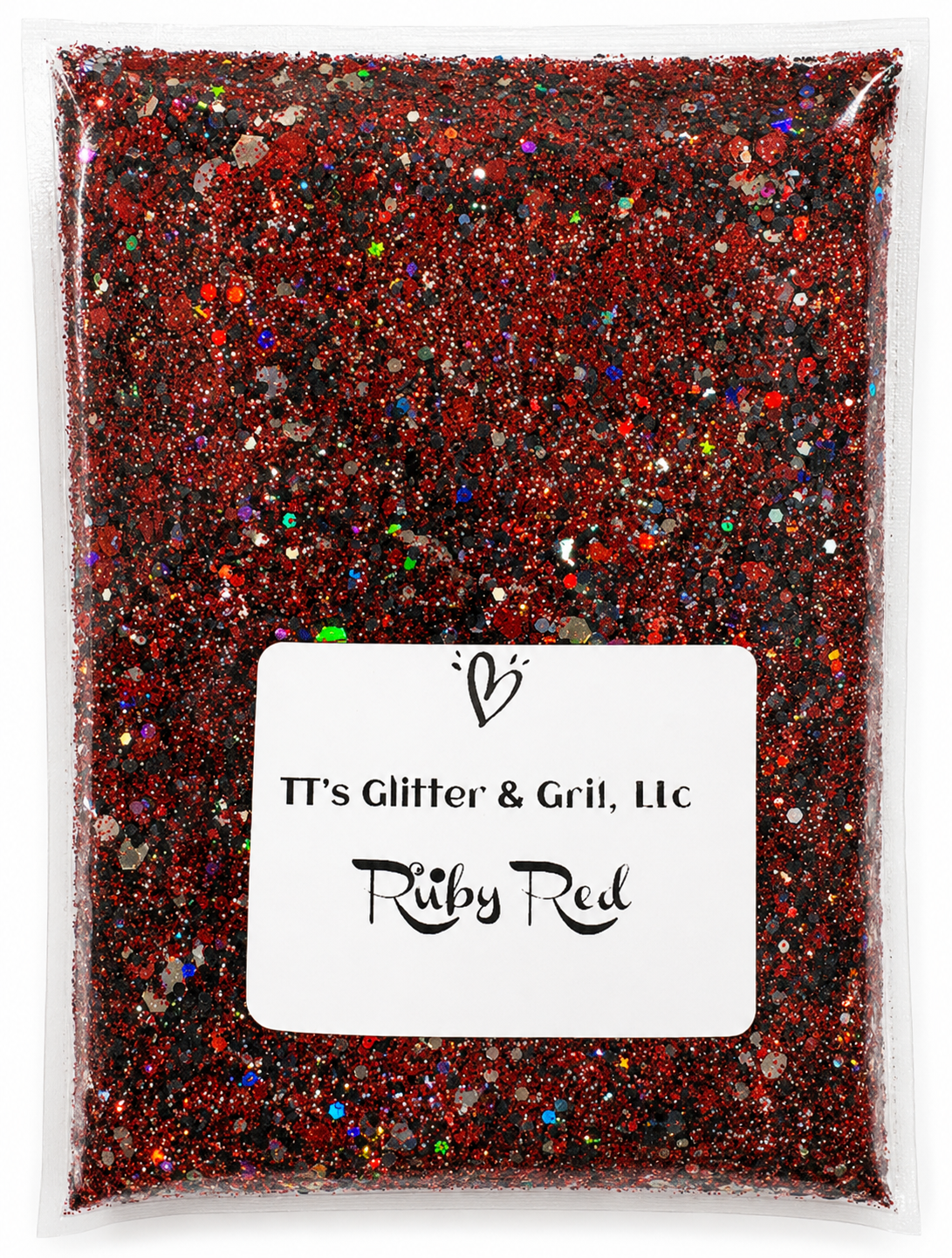 Dripping Cherry Bow Tumbler Wrap & Glitter Bundle | Ruby Red