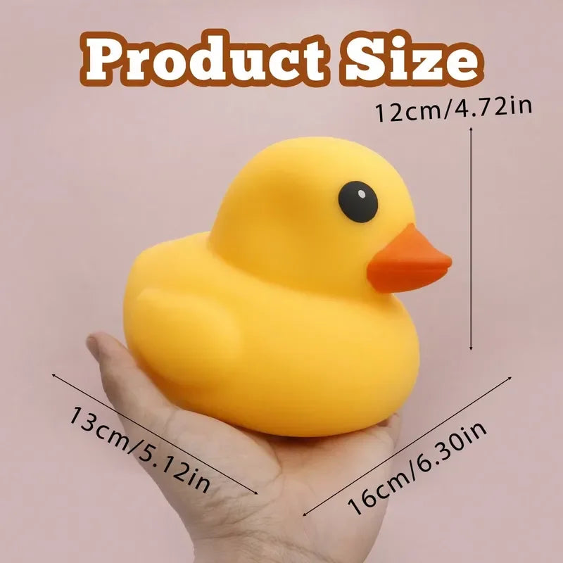 1pc Jumbo Squishy Duck Toy for All Ages Slow Rebound Stress Relief Sensory Fidget Squeeze Toy Anxiety Calming Tool Soft