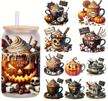 Wicked Brews 4-Wrap Set & Coffee Glitter Bundle