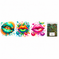 Electric Kiss Tumbler Wrap & Glitter Bundle