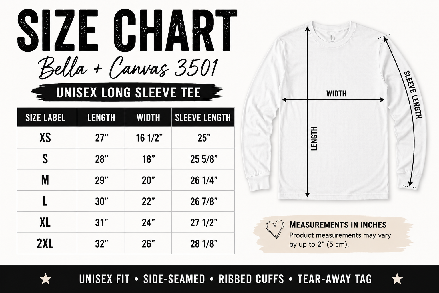 Unisex Long Sleeve Tee
